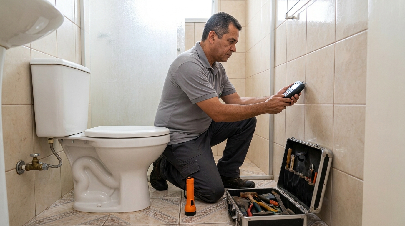Caça vazamento perto de mim em São José‑SC